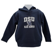 Toddler Navy Pullover Fleece Hoodie