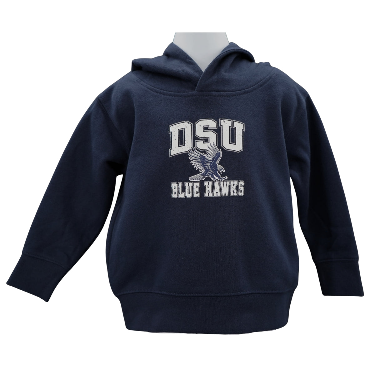Toddler Navy Pullover Fleece Hoodie