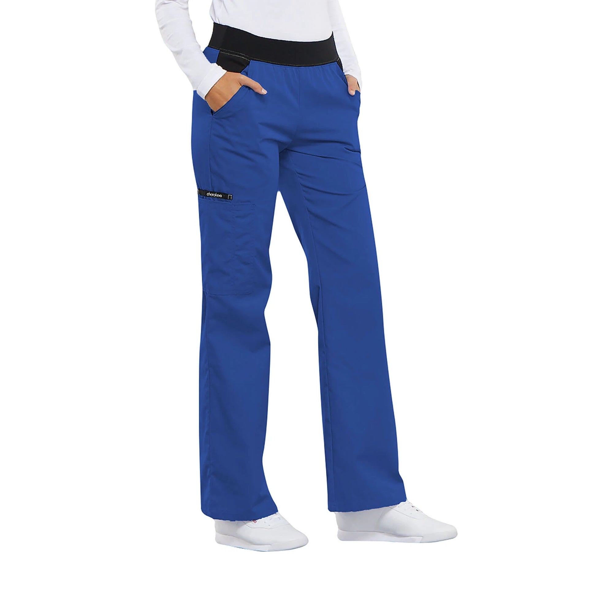 Pull-On Flexible Scrub Pants