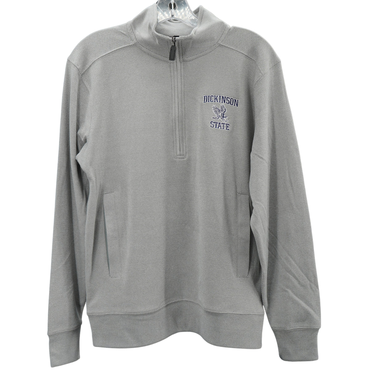 Dickinson State Grey 1/4 Zip