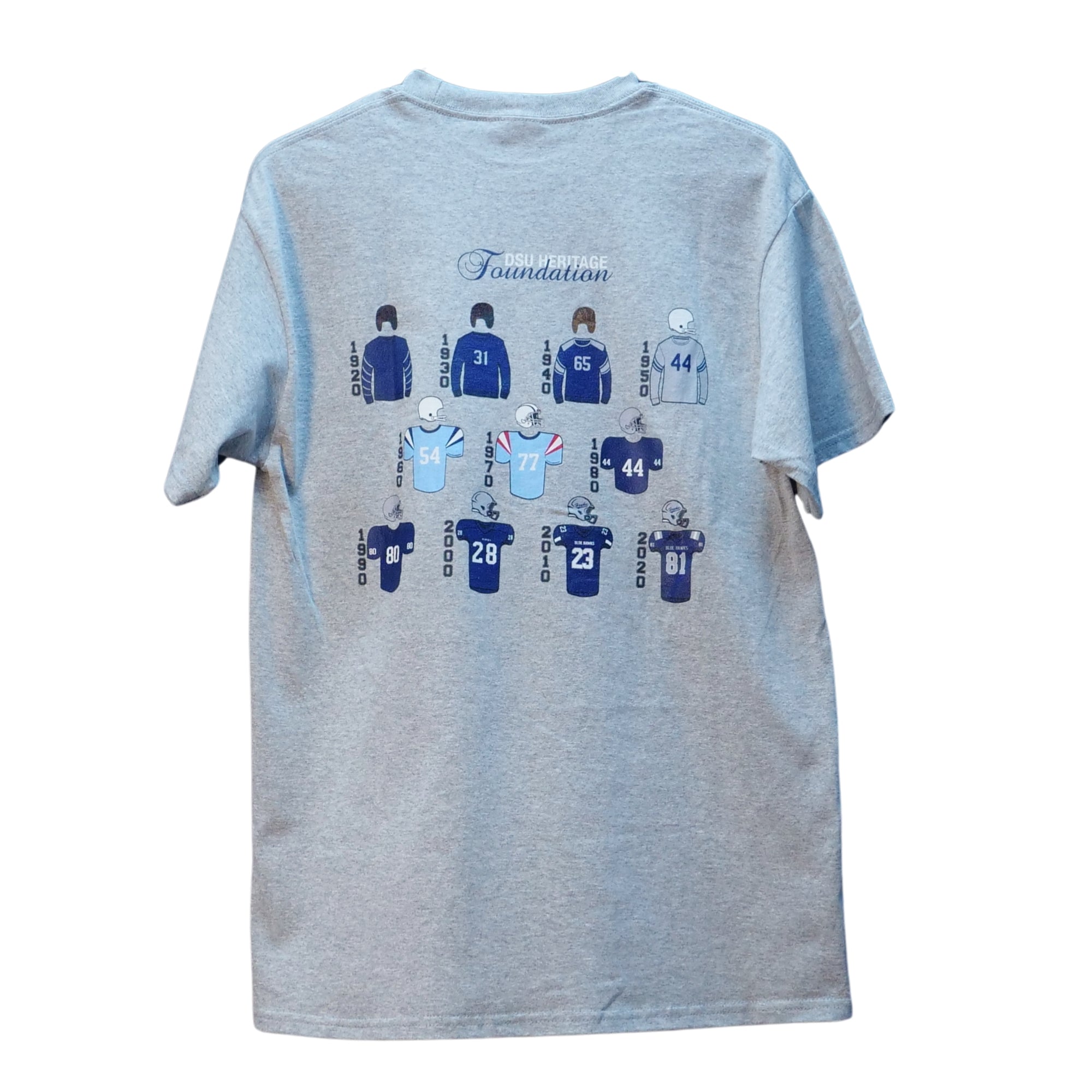 100 Years of DSU Football 1925-2025 Adult T-Shirt