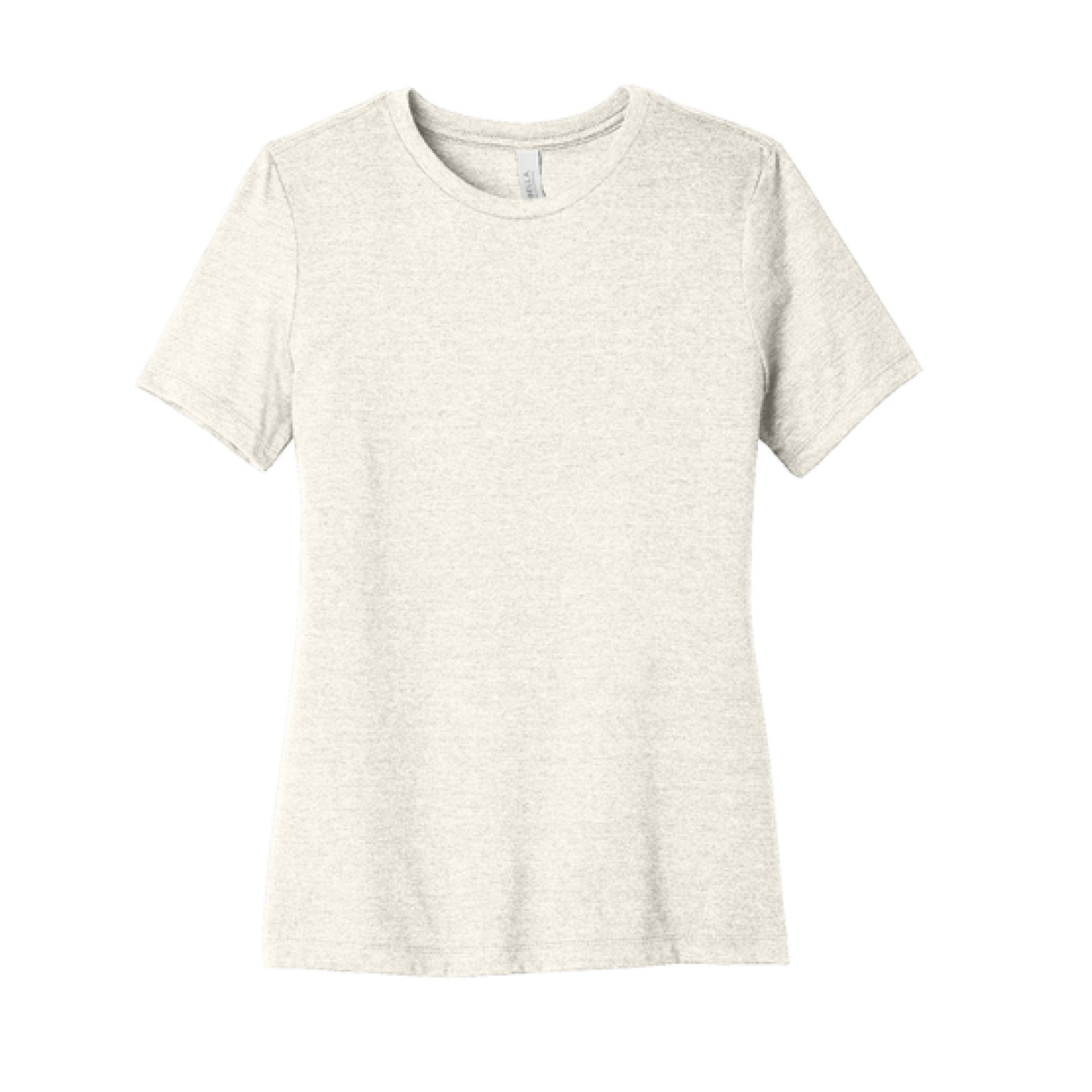 Plain white t-shirt on a white background
