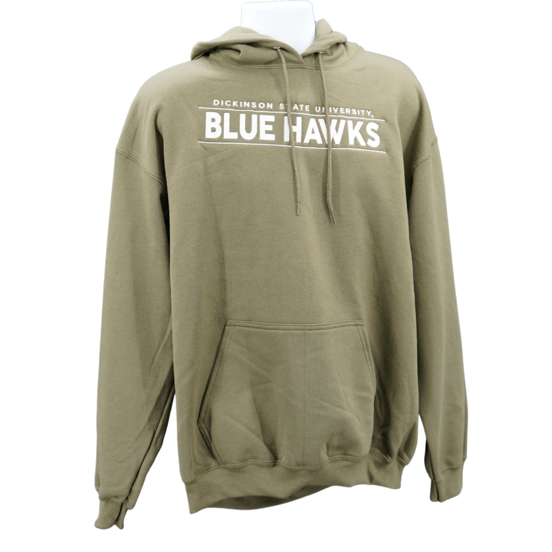 Port & Co Core Fleece Pullover Hooded Sweatshirt - Olive Green