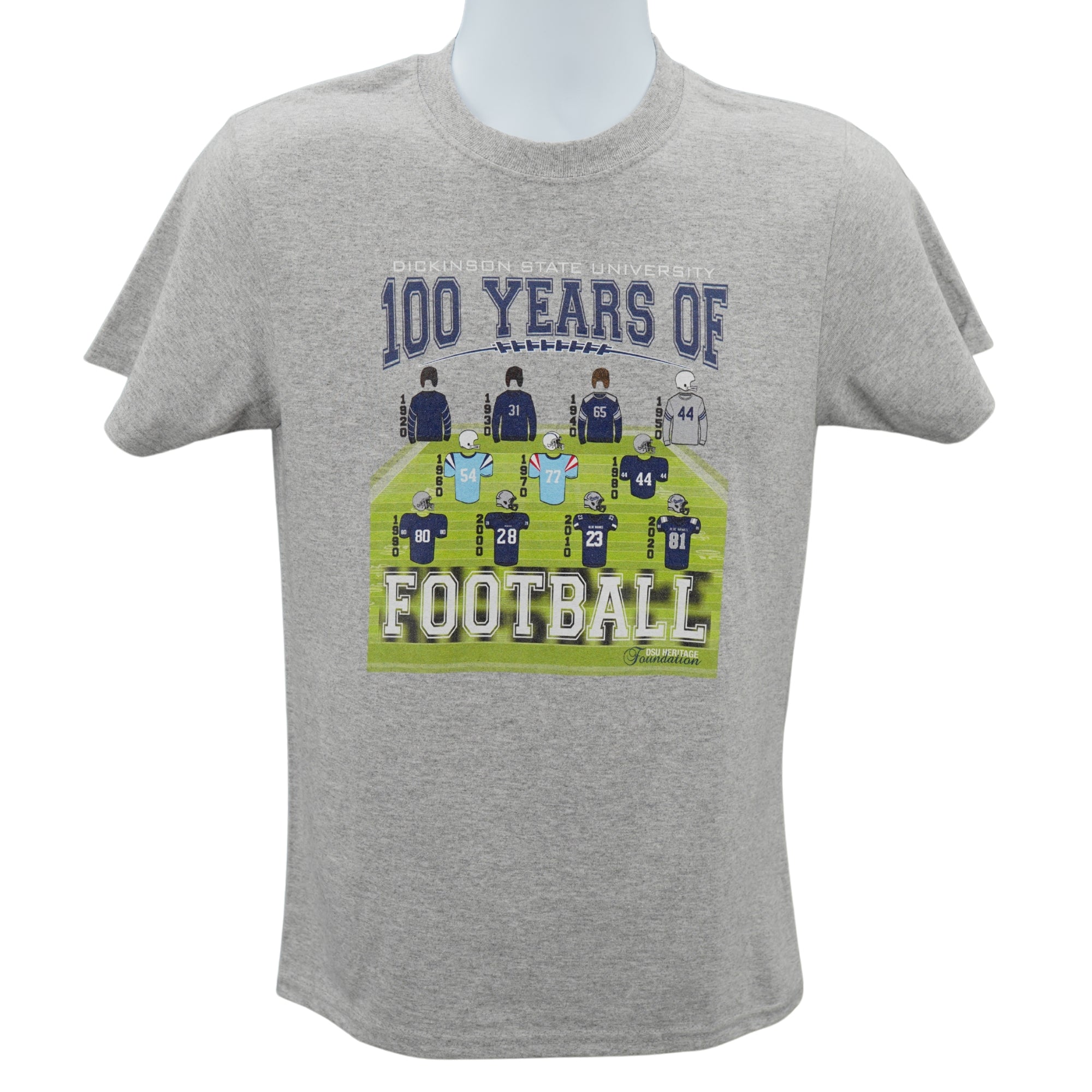 100 Years of DSU Football 1925-2025 Youth T-Shirt