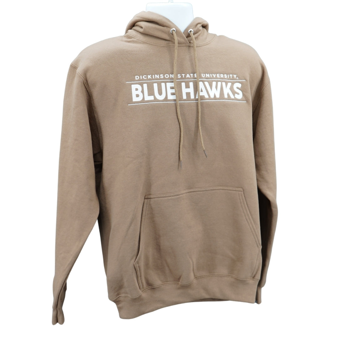 Port & Co Core Fleece Pullover Hooded Sweatshirt - Woodland Brown