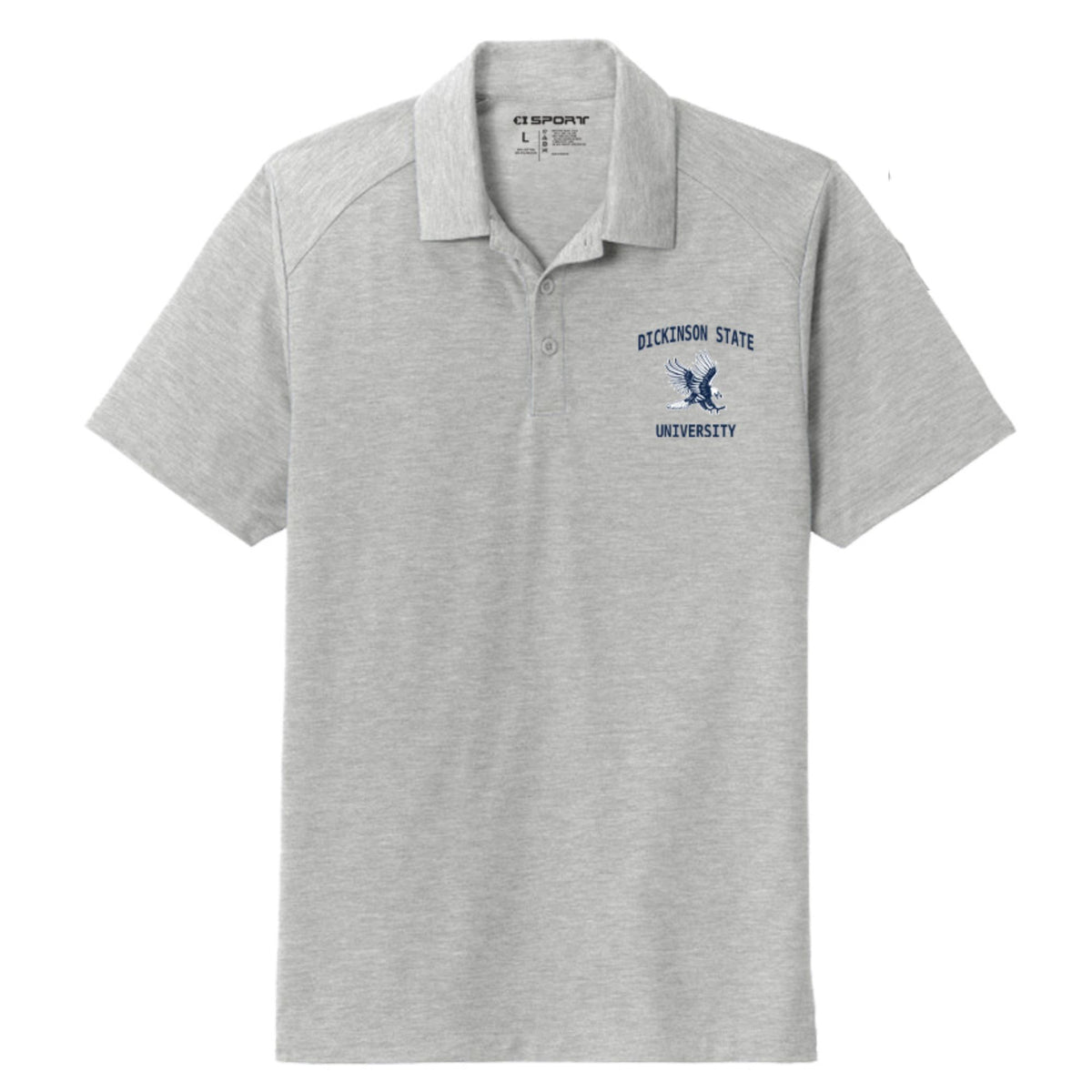 Men's Light Grey Polo