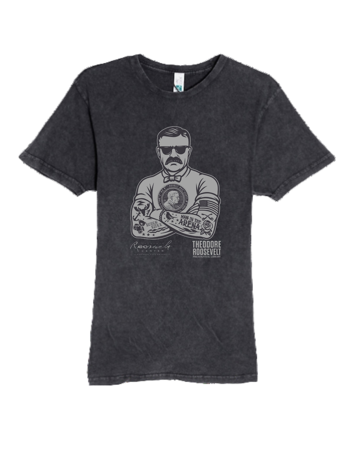 Theodore Roosevelt Vintage Black Shirt