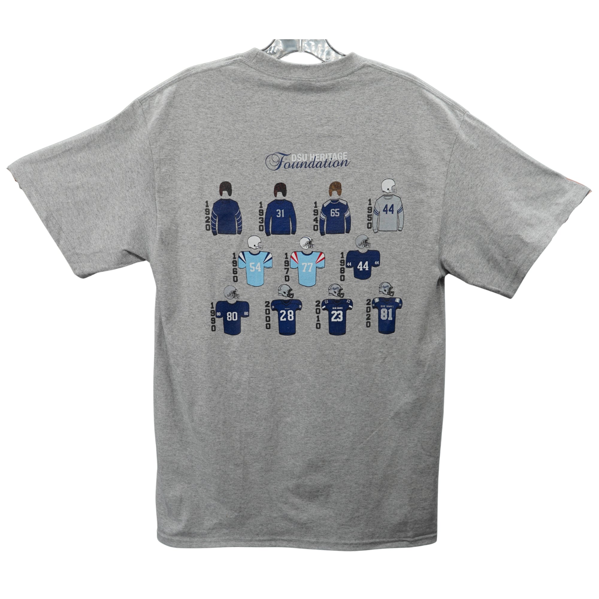 100 Years of DSU Football 1925-2025 Adult T-Shirt