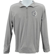 Mens Heather Athletic Performance Quarter-Zip Pullover