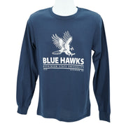 Port & Co™ Navy Long Sleeve Core Blend Tee