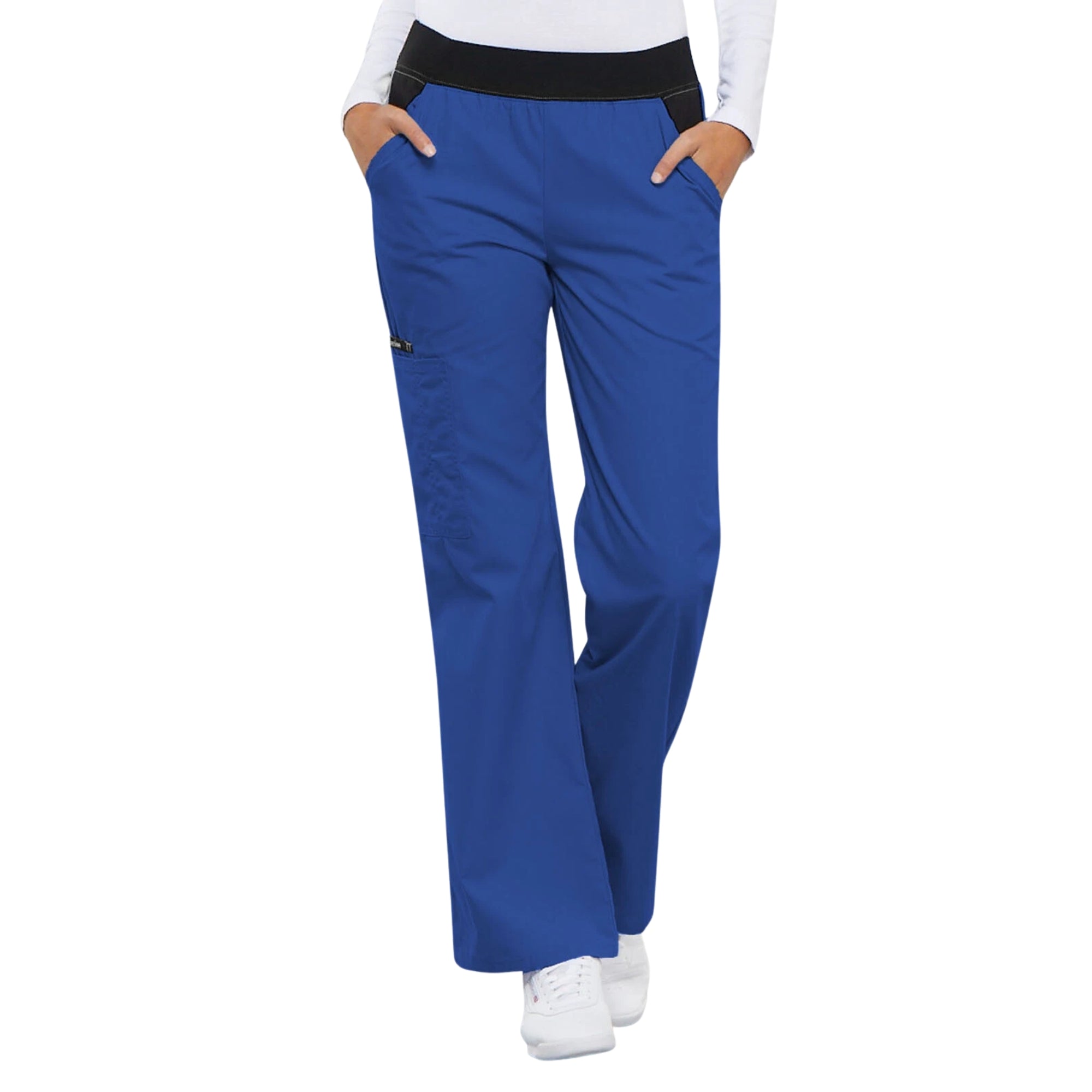 Pull-On Flexible Scrub Pants