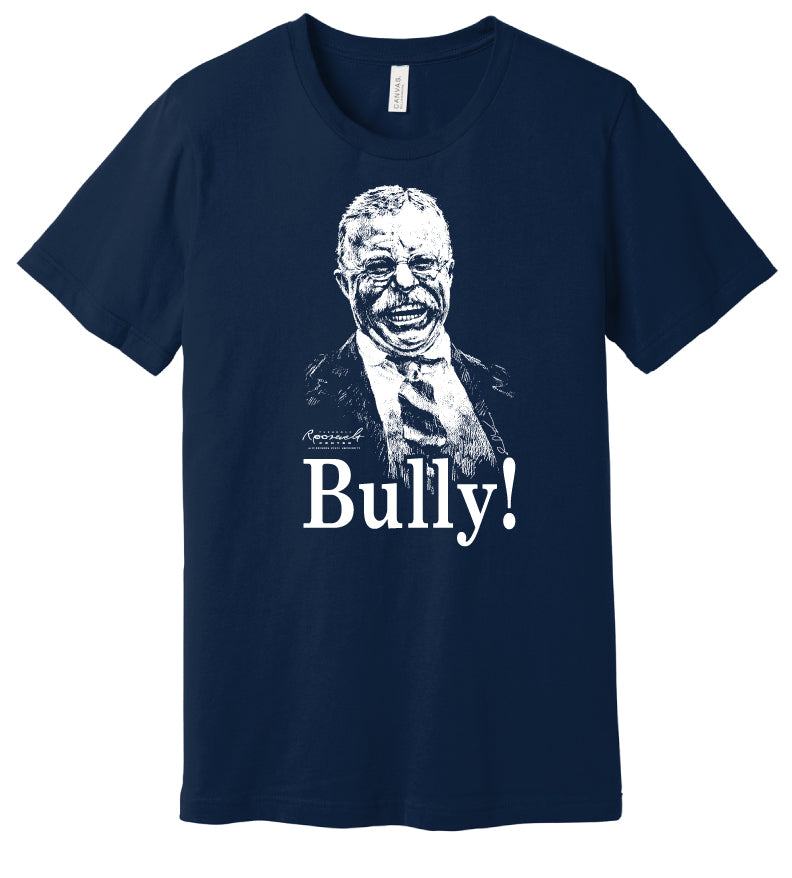 Navy "Bully!" Short Sleeve Tee