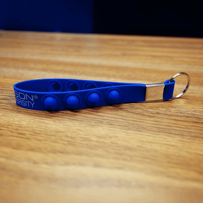 Dickinson State University Fidget Wrist Strap Keychain