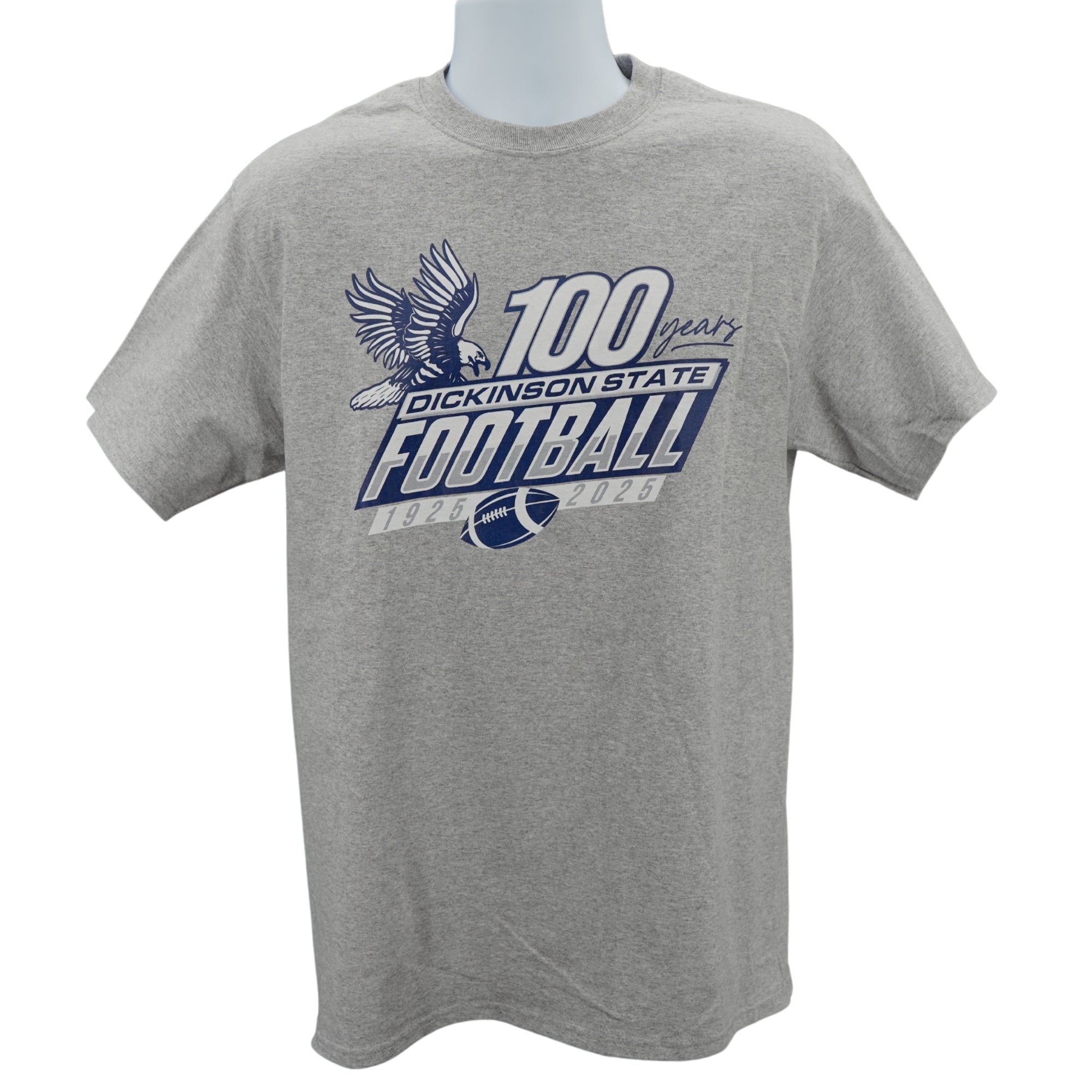 100 Years of DSU Football 1925-2025 Adult T-Shirt